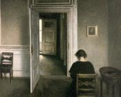 威尔汉姆 哈莫修依 : Vilhelm Hammershoi